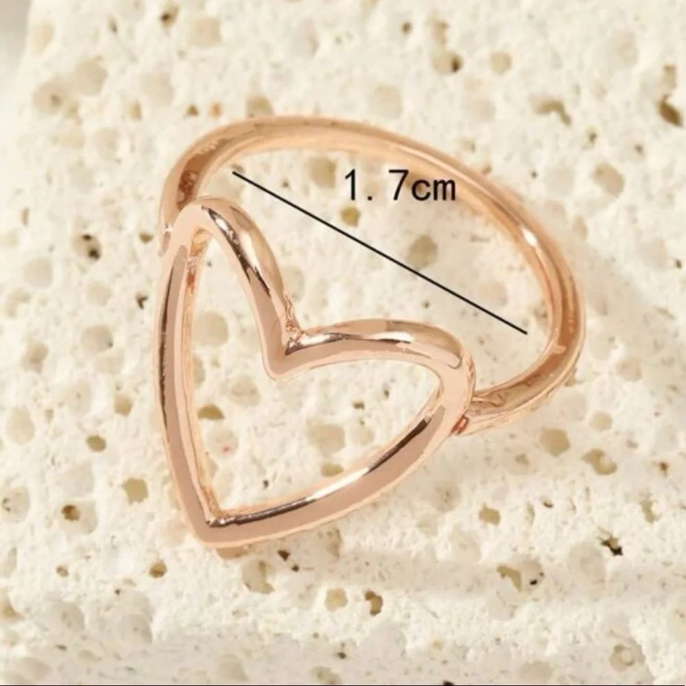 Rose Gold Heart Ring